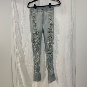 💥Flash Sale💥 Ripped jean // light blue // 9 (29)